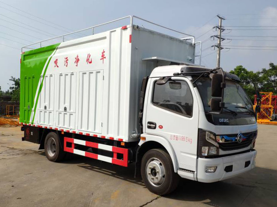 國六吸污凈化車-化糞池?zé)o害化處理車